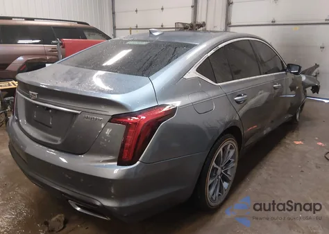 2021 Cadillac Ct5 Premium Luxury из США, поврежденный, VIN 1G6DT5RK9M0107227